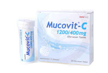 MUCOVIT-C 1200/400 MG EFERVESAN TABLET (30 EFERVESAN TABLET)